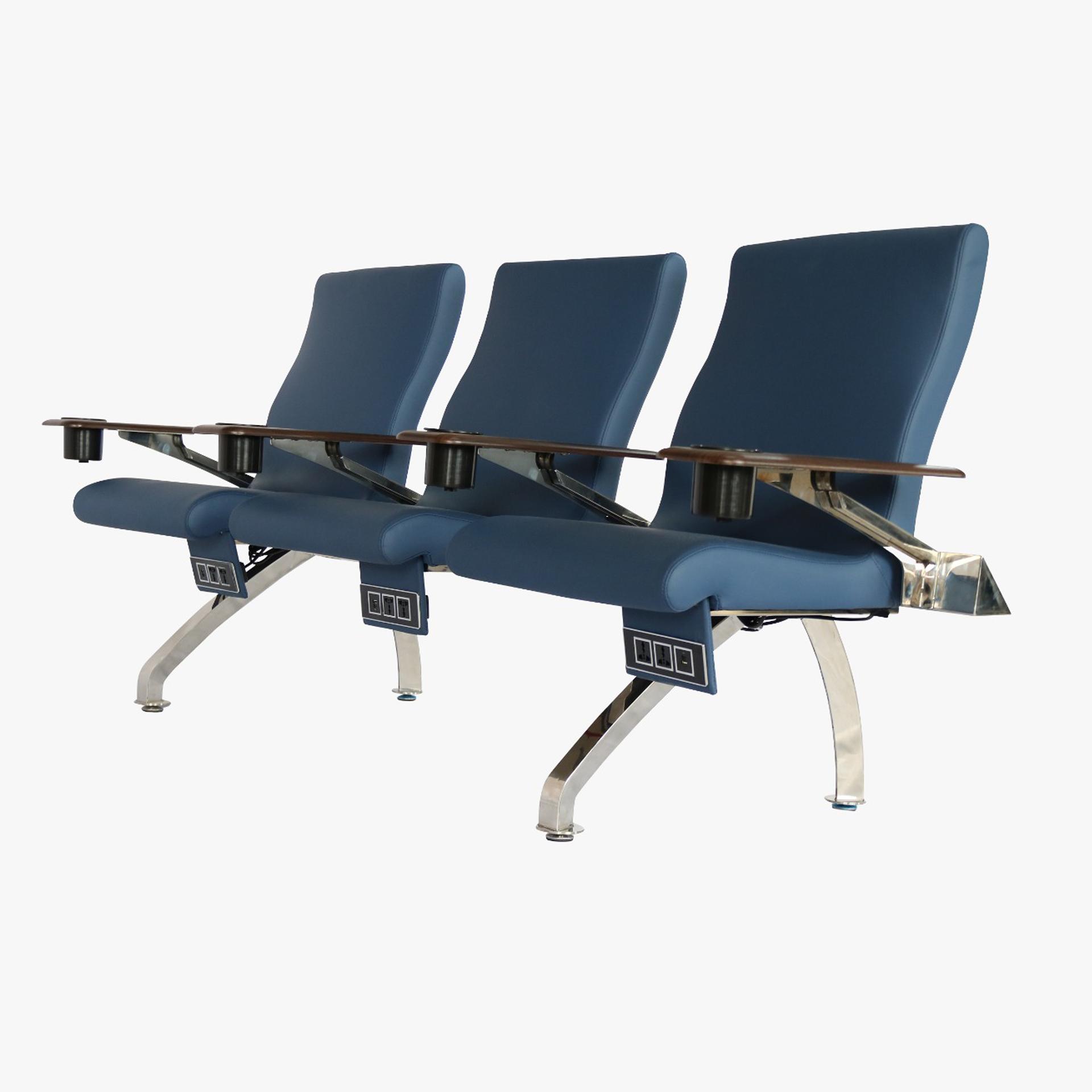 Stainless steel airport chair image 4