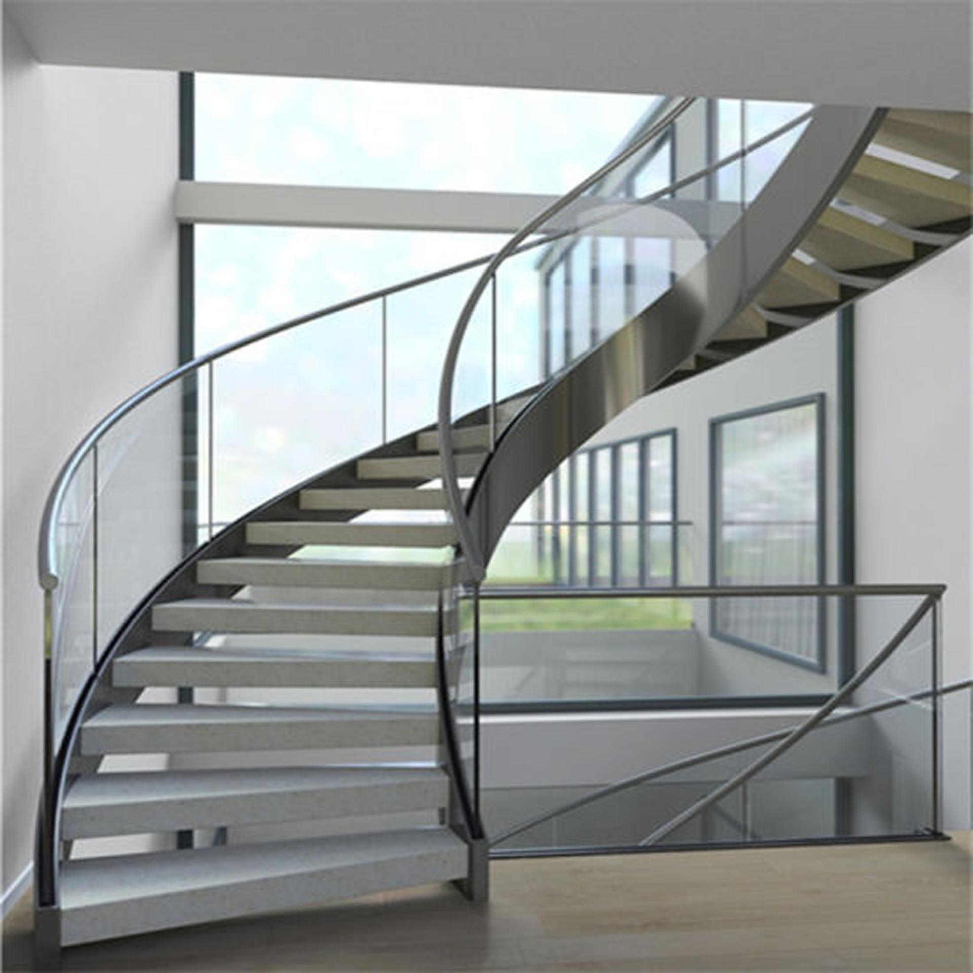 Curved Staircase