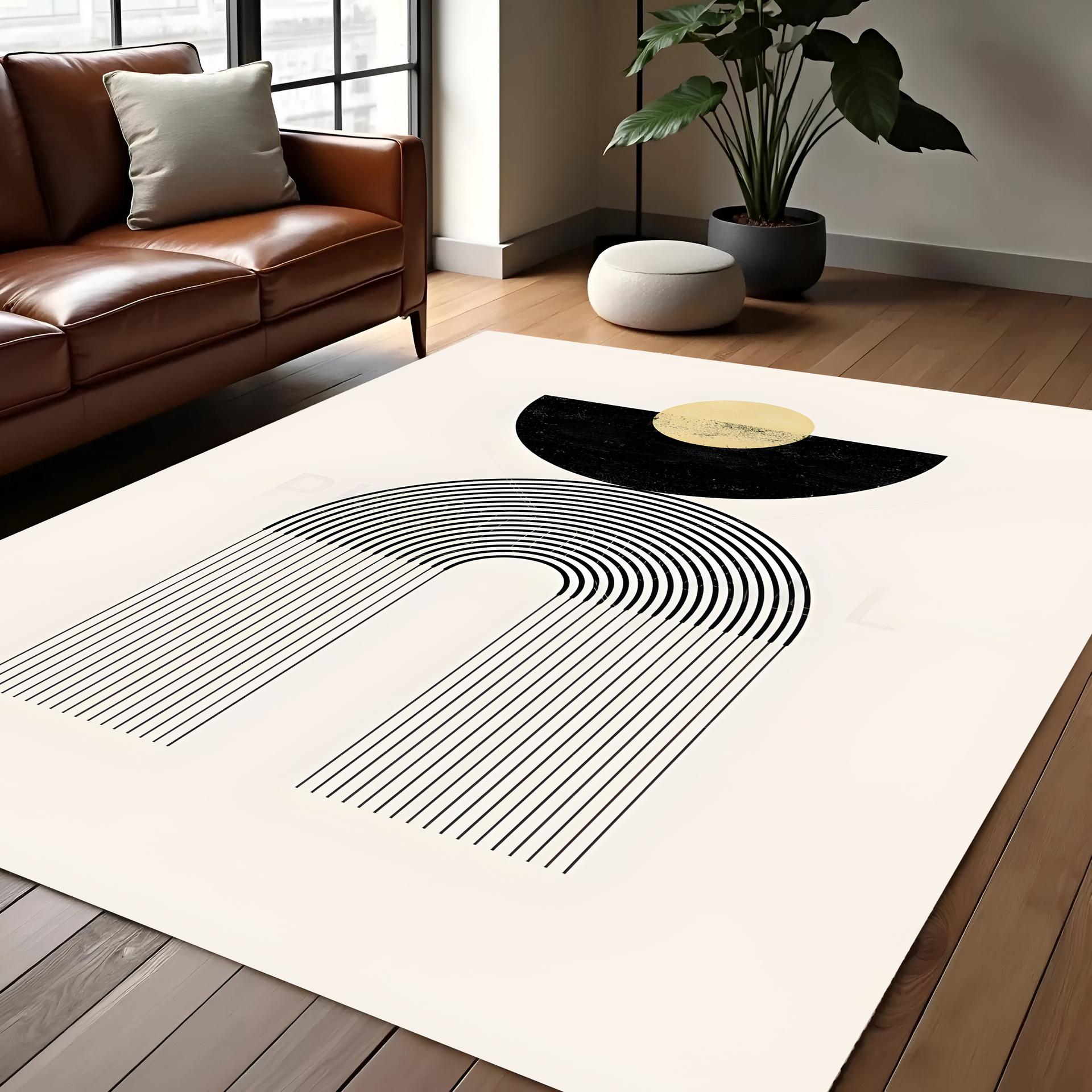 Boho Style Geometry Area Rug