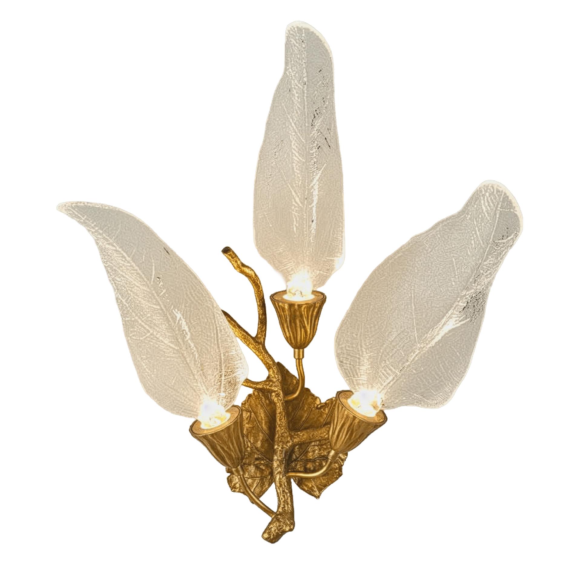 Small Tall Copper Glass LED Ceiling Light (Ï†900xH900) image 2