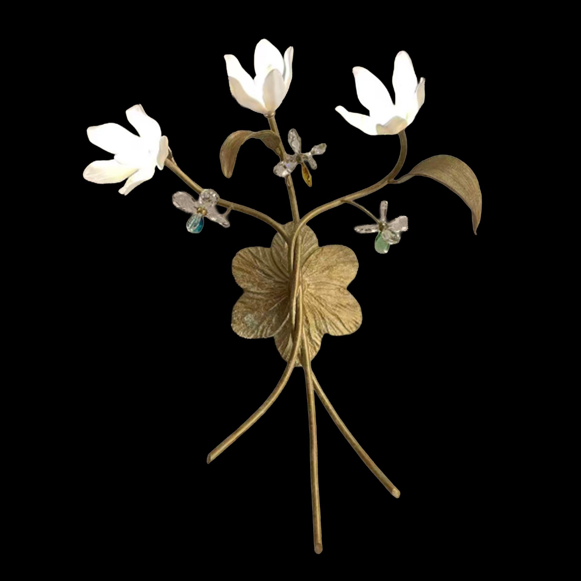 Small Copper Glass LED Ceiling Light (Ï†900xH600) image 2