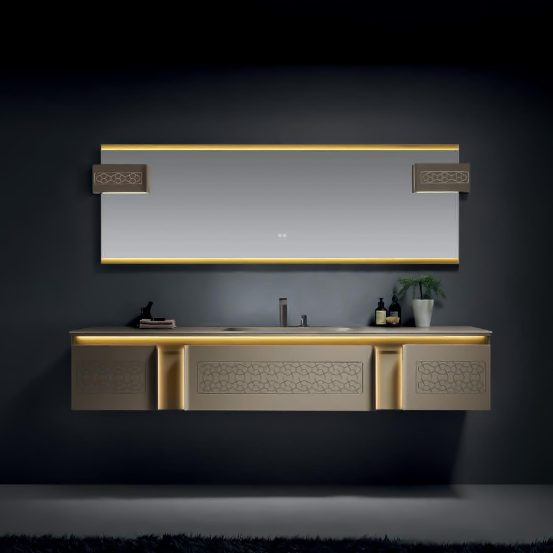 Minimalist Langdeng LD-3815 Bathroom Vanity Set 2000*560