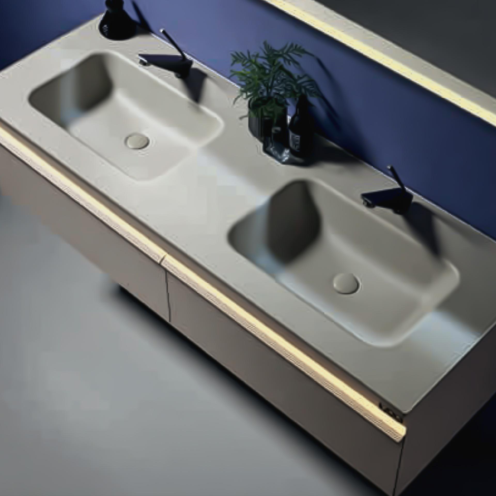 Designer Langdeng LD-3835 Bathroom Vanity Set  1600*560 image 4