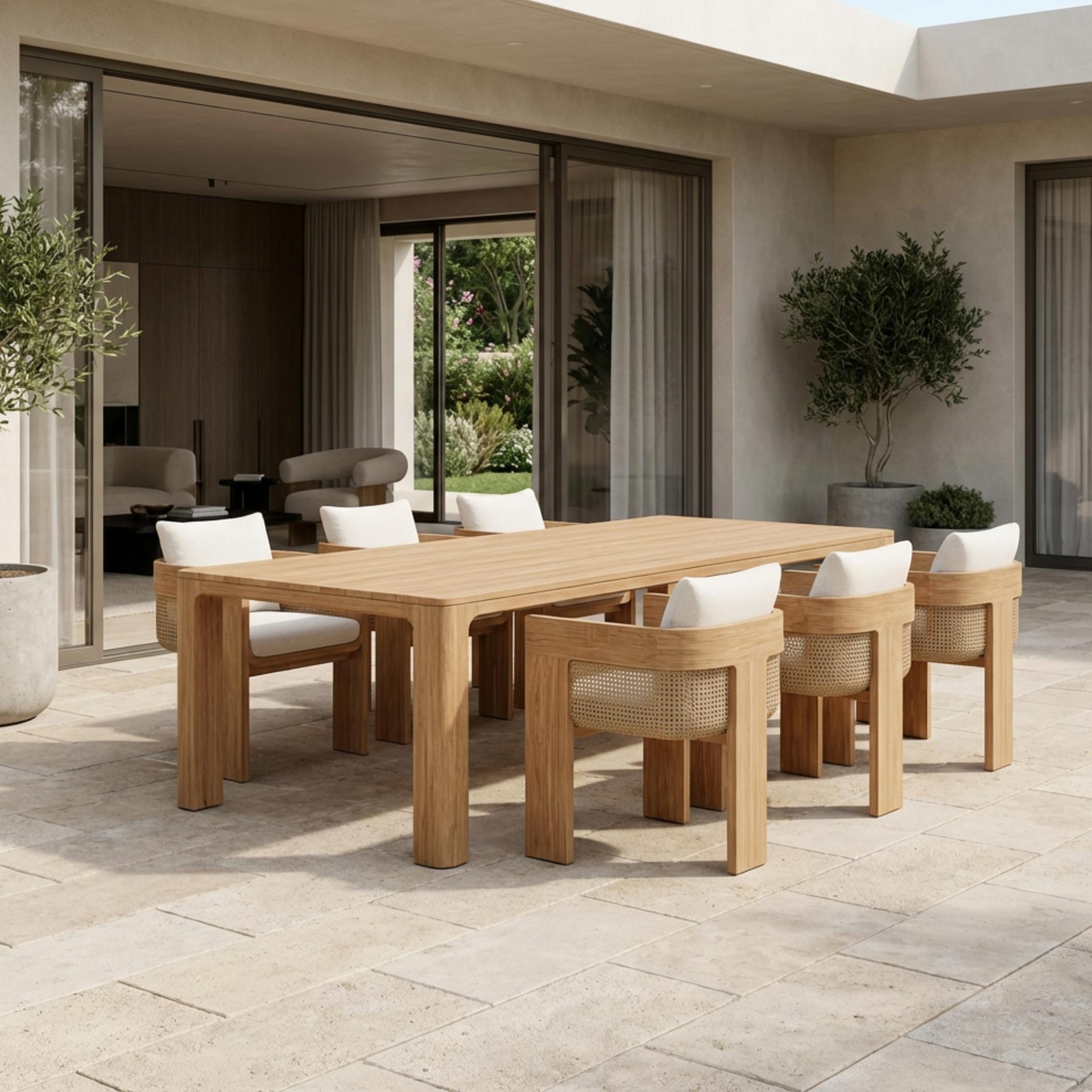 Stonecourt Teak Dining Set