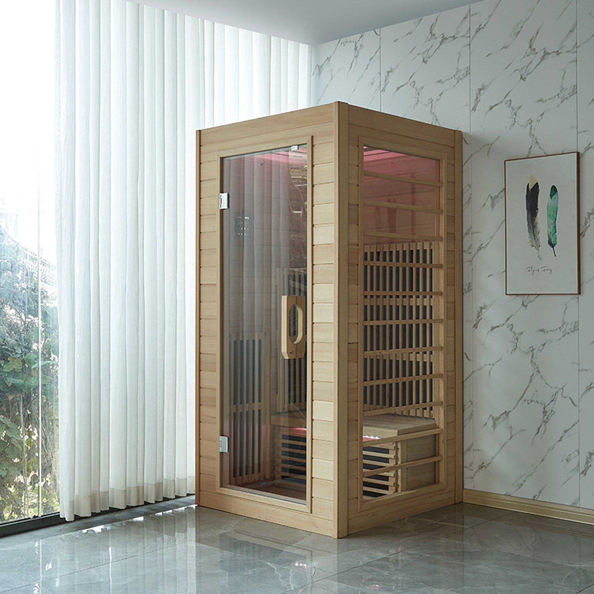 Home Mini Stove Sauna Room