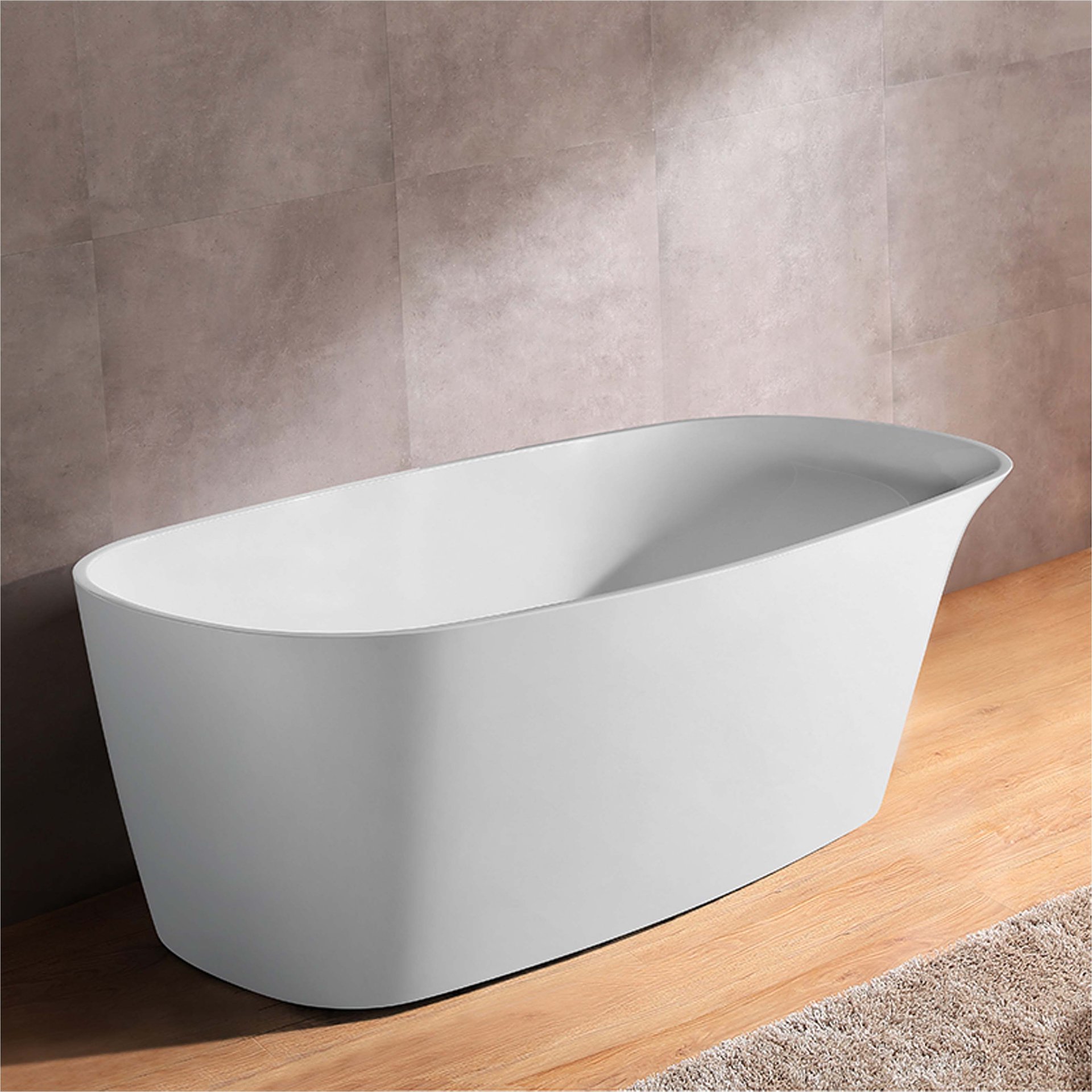 Sunstruck Freestanding Soaking Acrylic Bathtub