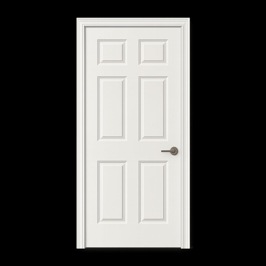 Classic Six Panel White Door - Request Quote