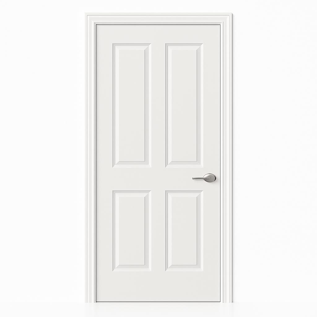 Classic Four Panel White Door