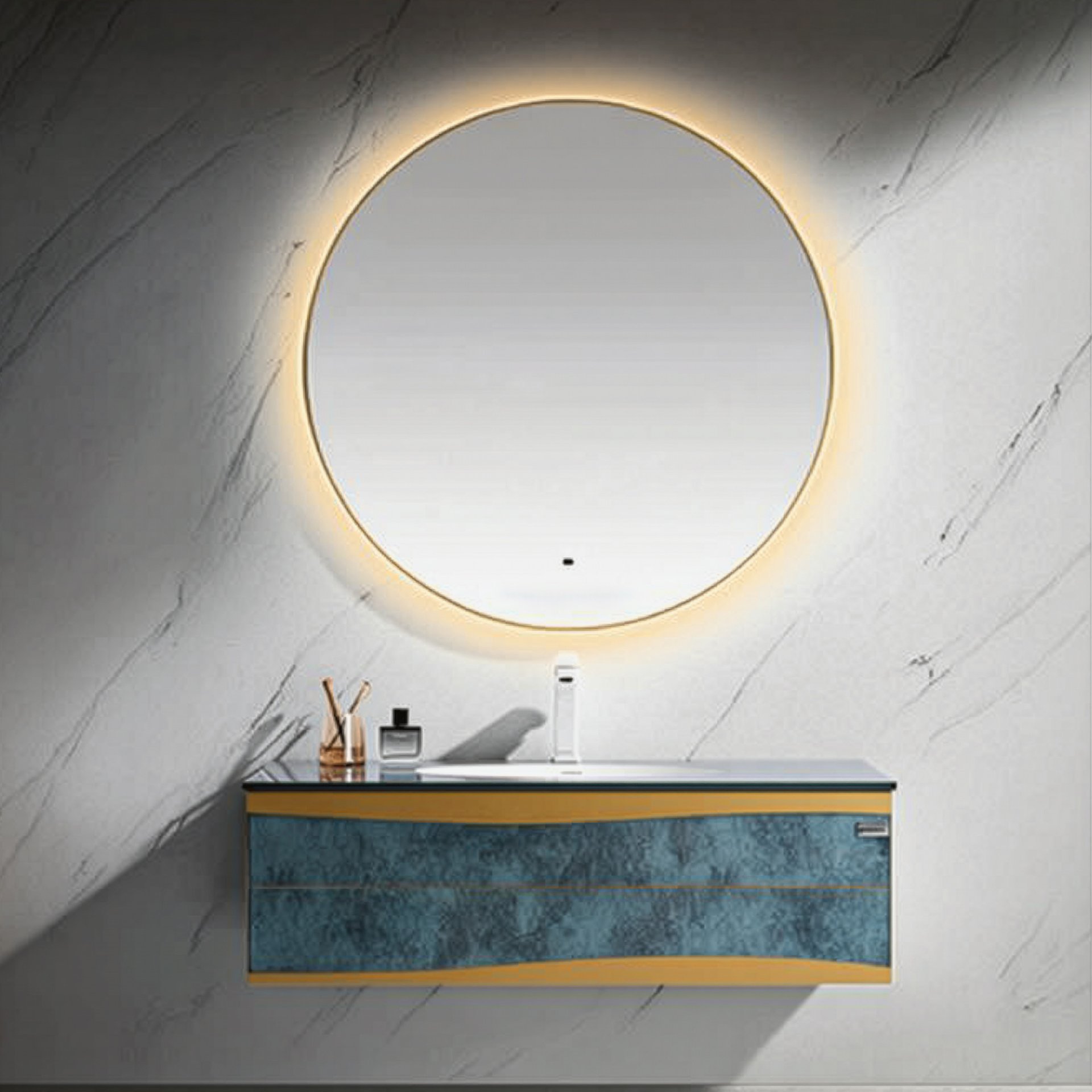 Contemporary Langdeng LD-3929 Bathroom Vanity Set 1000*550