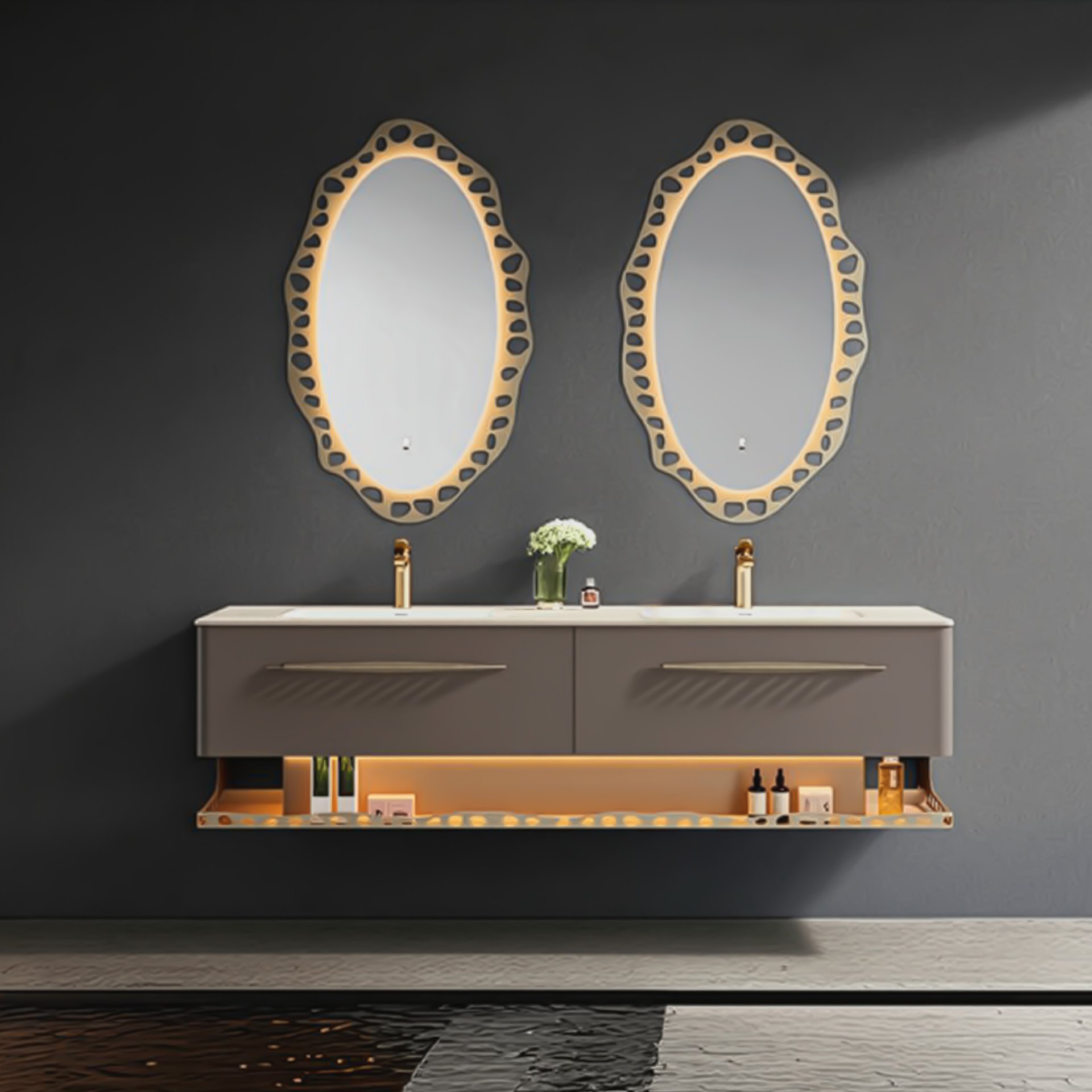 Classic Langdeng LD-3915 Bathroom Vanity Set 1880*550