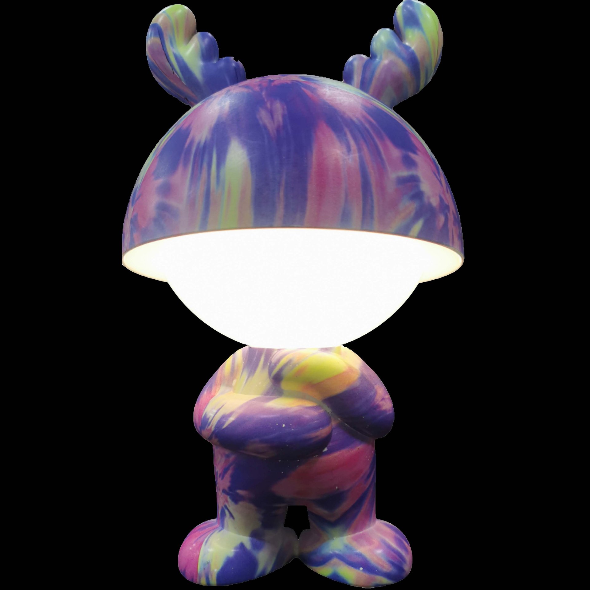 Thinking Boy Deer Night Lamp