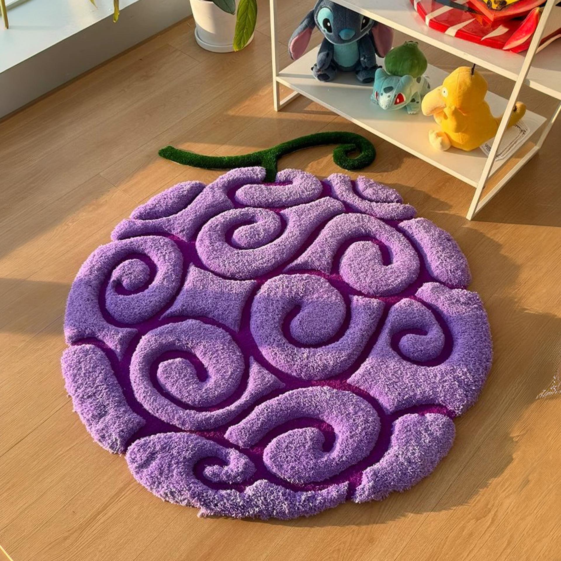 One Piece Nika Devil Fruit Tufted Rug